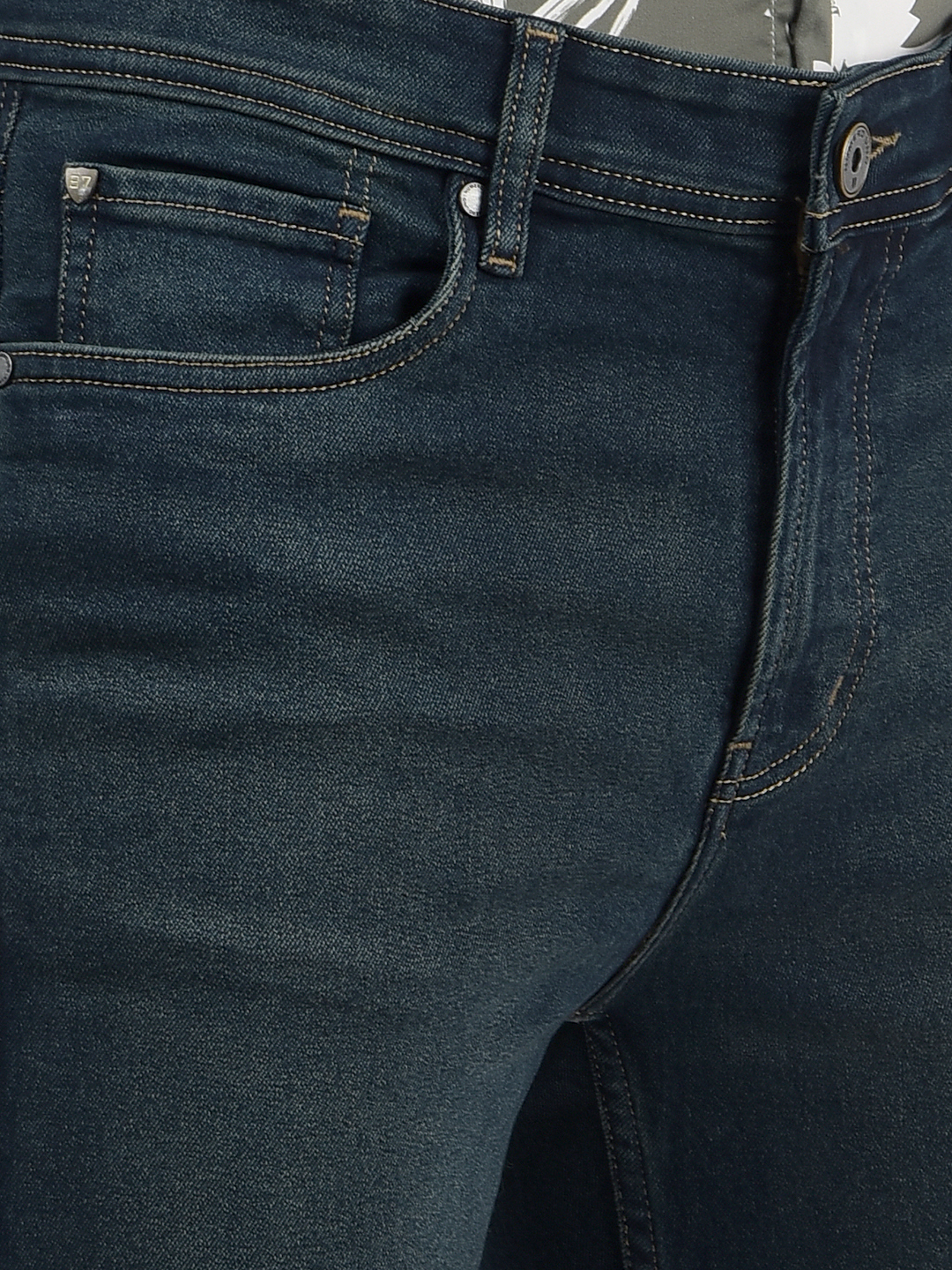 Numero Uno Men Solid Dark Blue Jeans